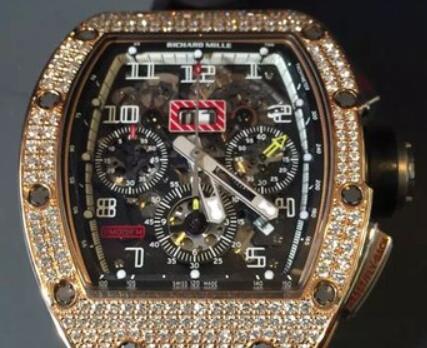 Korlátozott Replica Richard Mille RM011 Gyémánt Tok